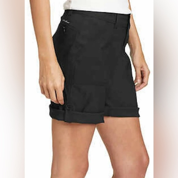 Eddie Bauer Rolled Hem Bermuda Shorts - Picture 3 of 12